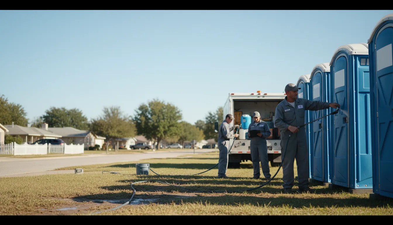 Long-Term Portable Toilet Rental in Bono, AR near me